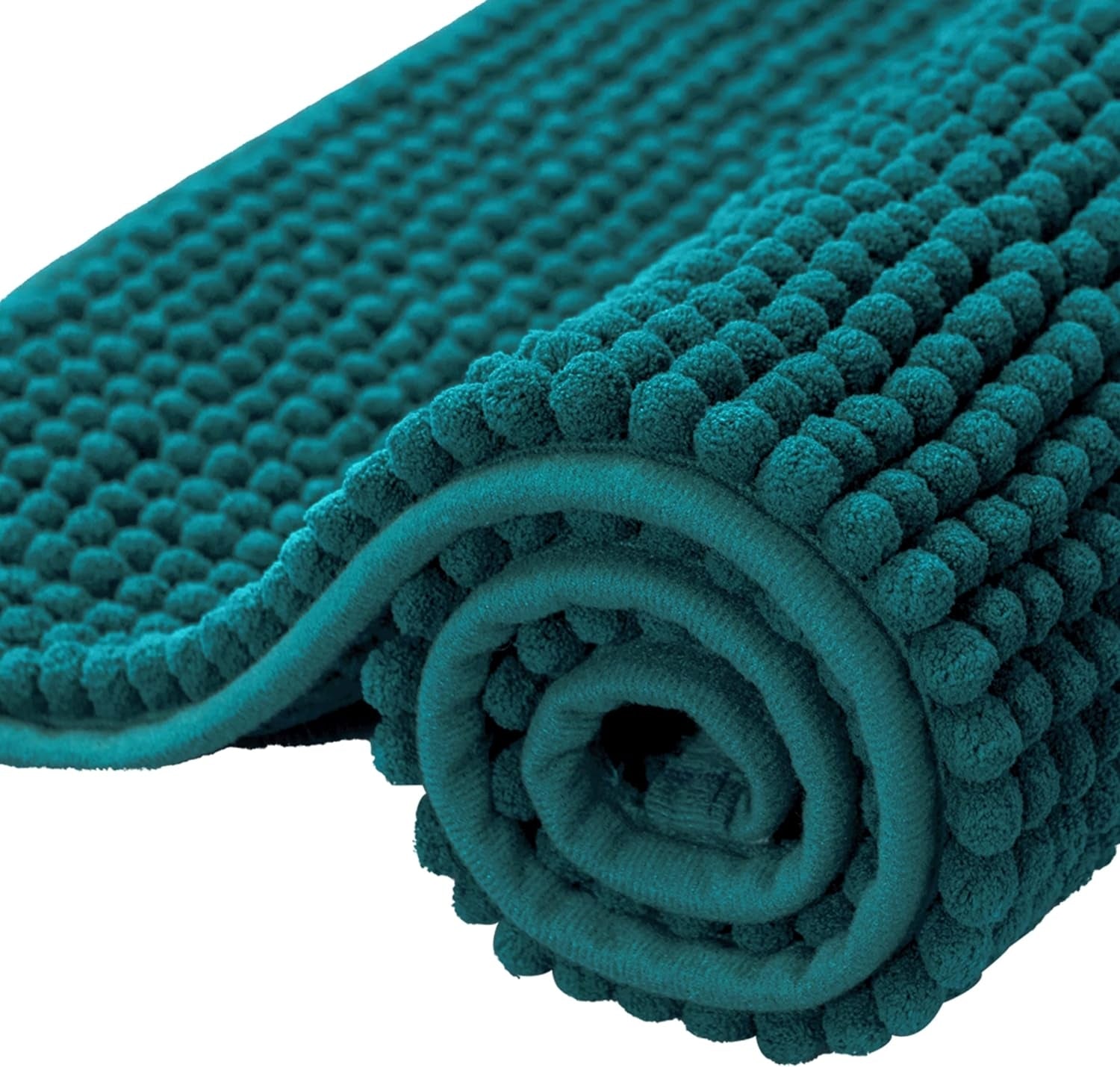 Subrtex Chenille Soft Short Plush Bathroom, Kitchen Rugs