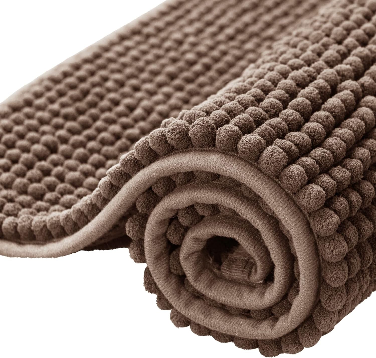 Subrtex Chenille Soft Short Plush Bathroom, Kitchen Rugs