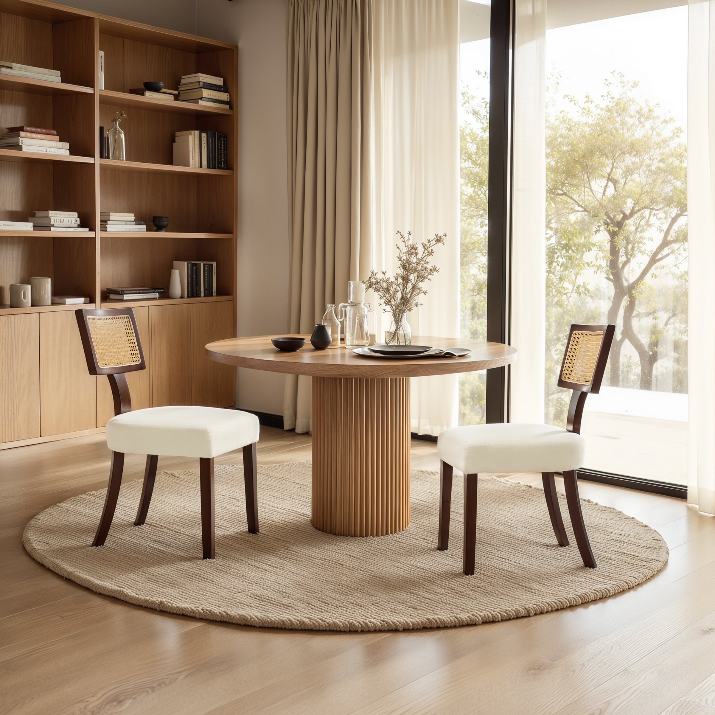 Subrtex Dining Chairs Set of 2, Mid Century Modern Dining Chairs, Kitchen & Dining Room Chairs