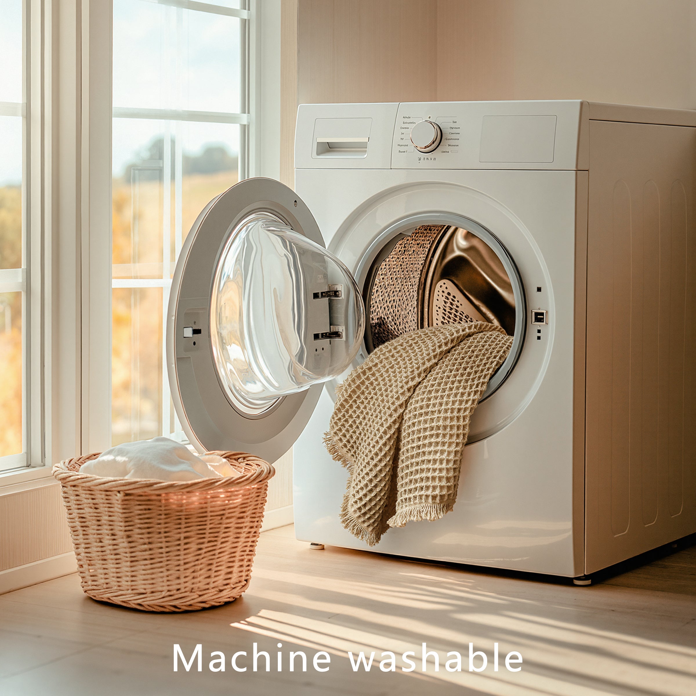 Subrtex Waffle Weave Bathroom Rug, Non Slips, Bath Rug for Bathroom