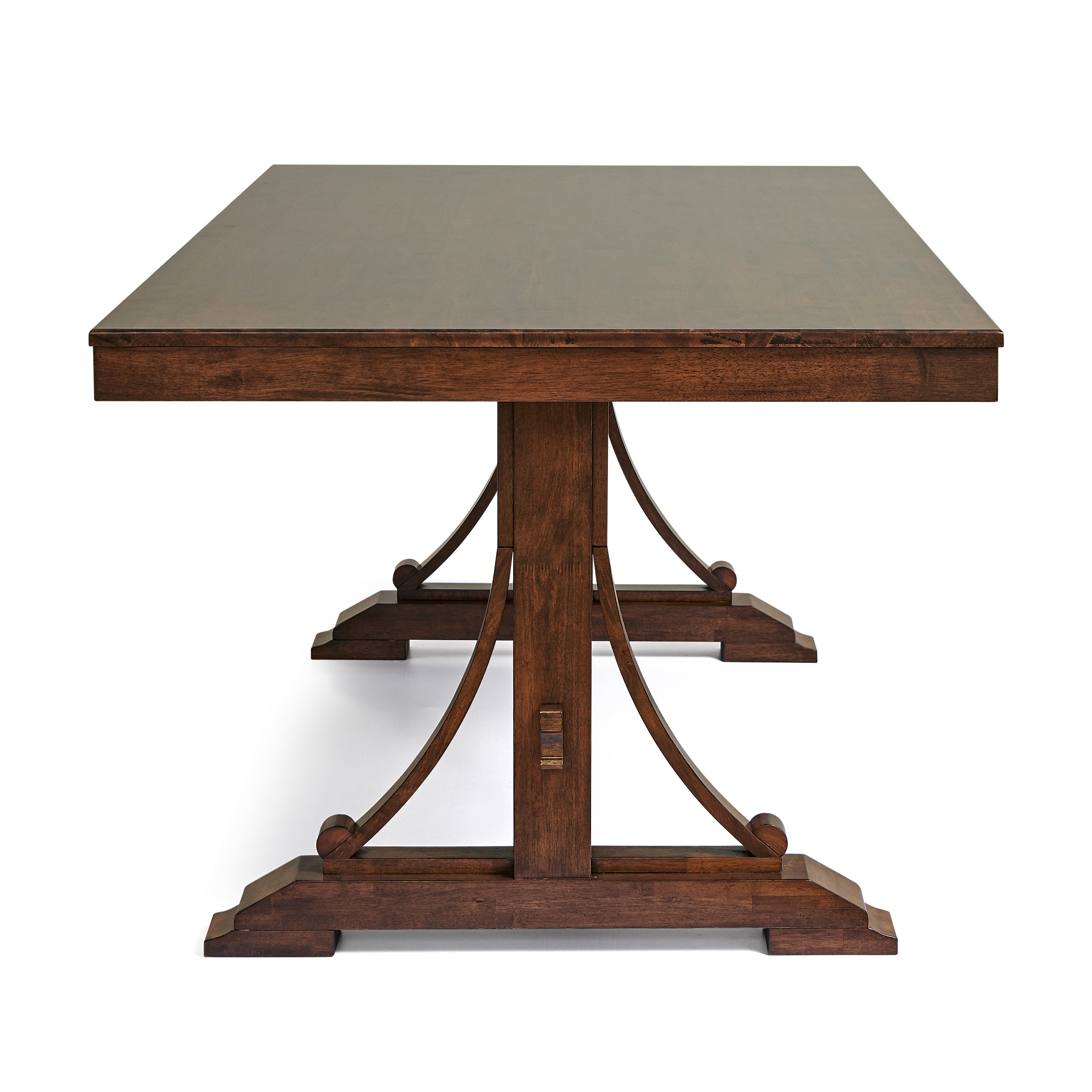 Subrtex Classical Minimalist Dining Table , Solid Wood, 6 - Person Seating, Elegant Design