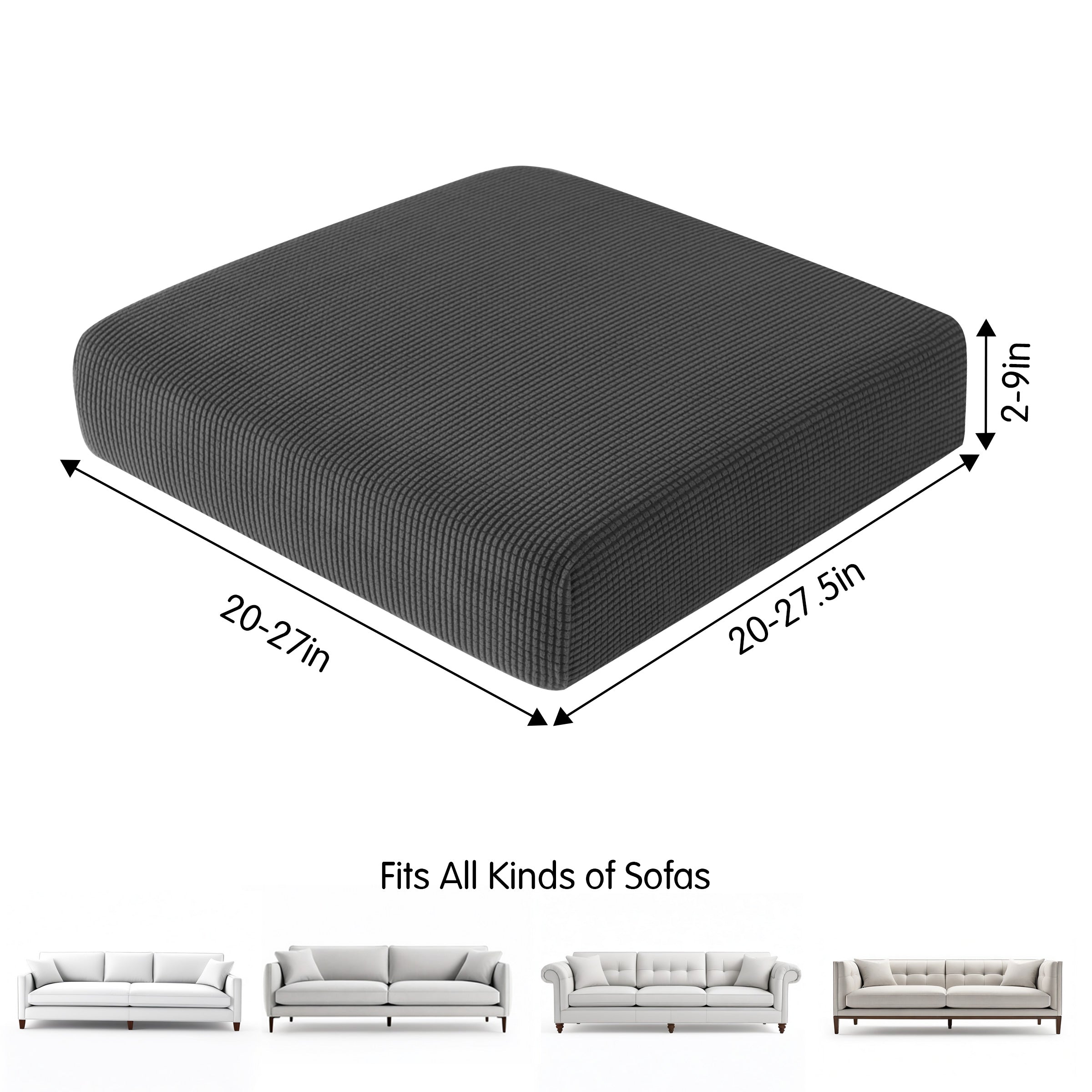 Dorothy Seperated Plaid Sofa Cushion Covers