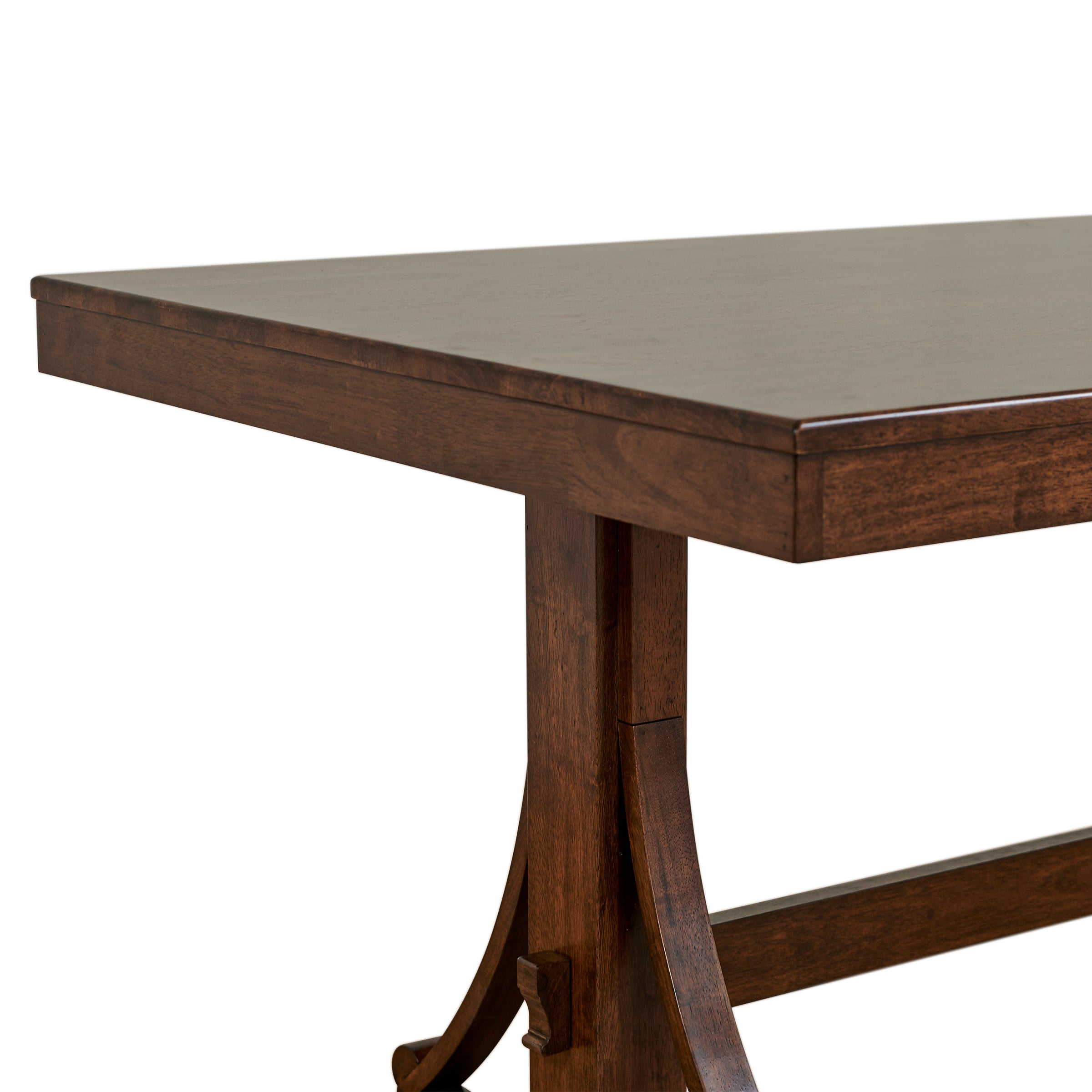 Subrtex Classical Minimalist Dining Table , Solid Wood, 6 - Person Seating, Elegant Design