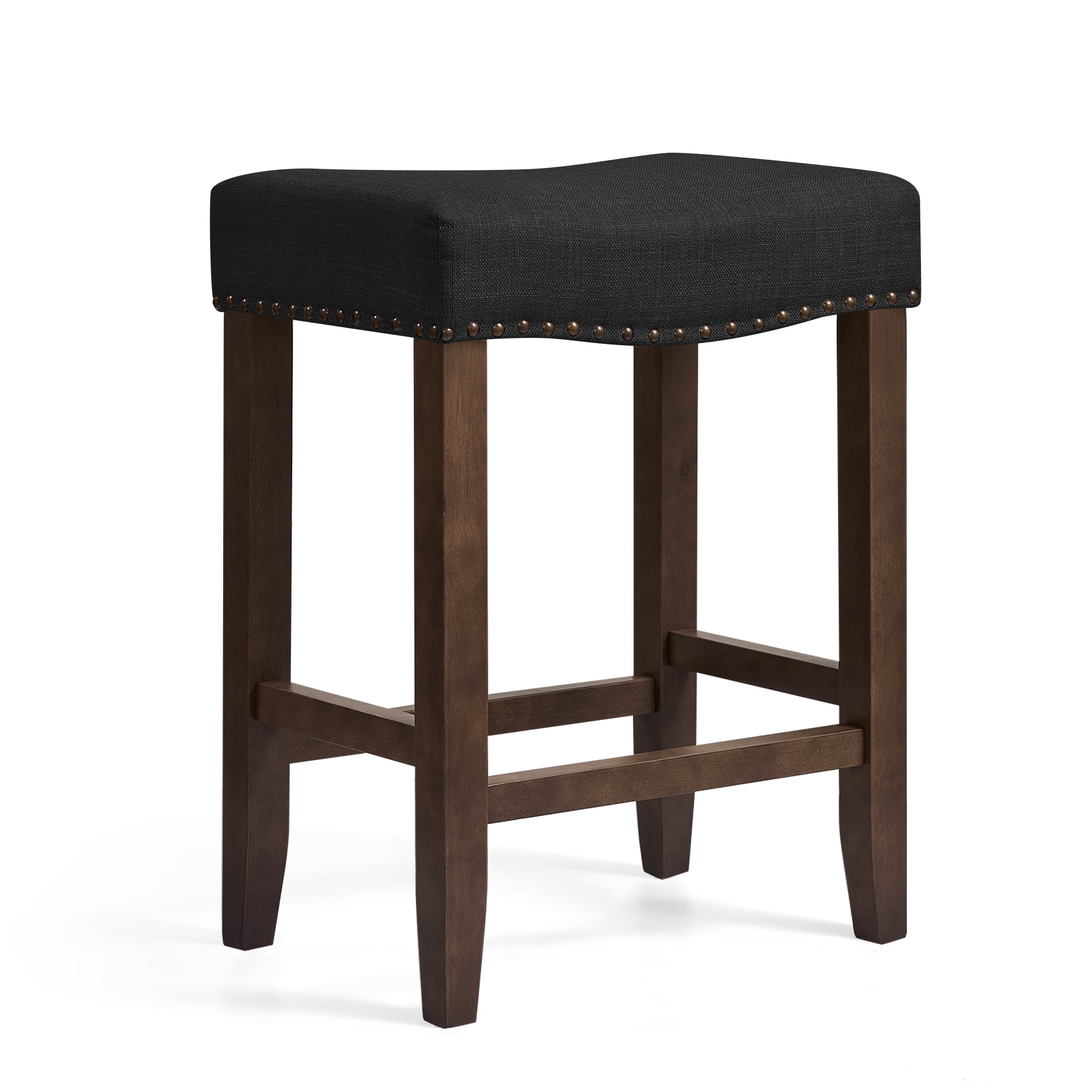 Subrtex Barn Chic Saddle Bar Stool, Set of 1