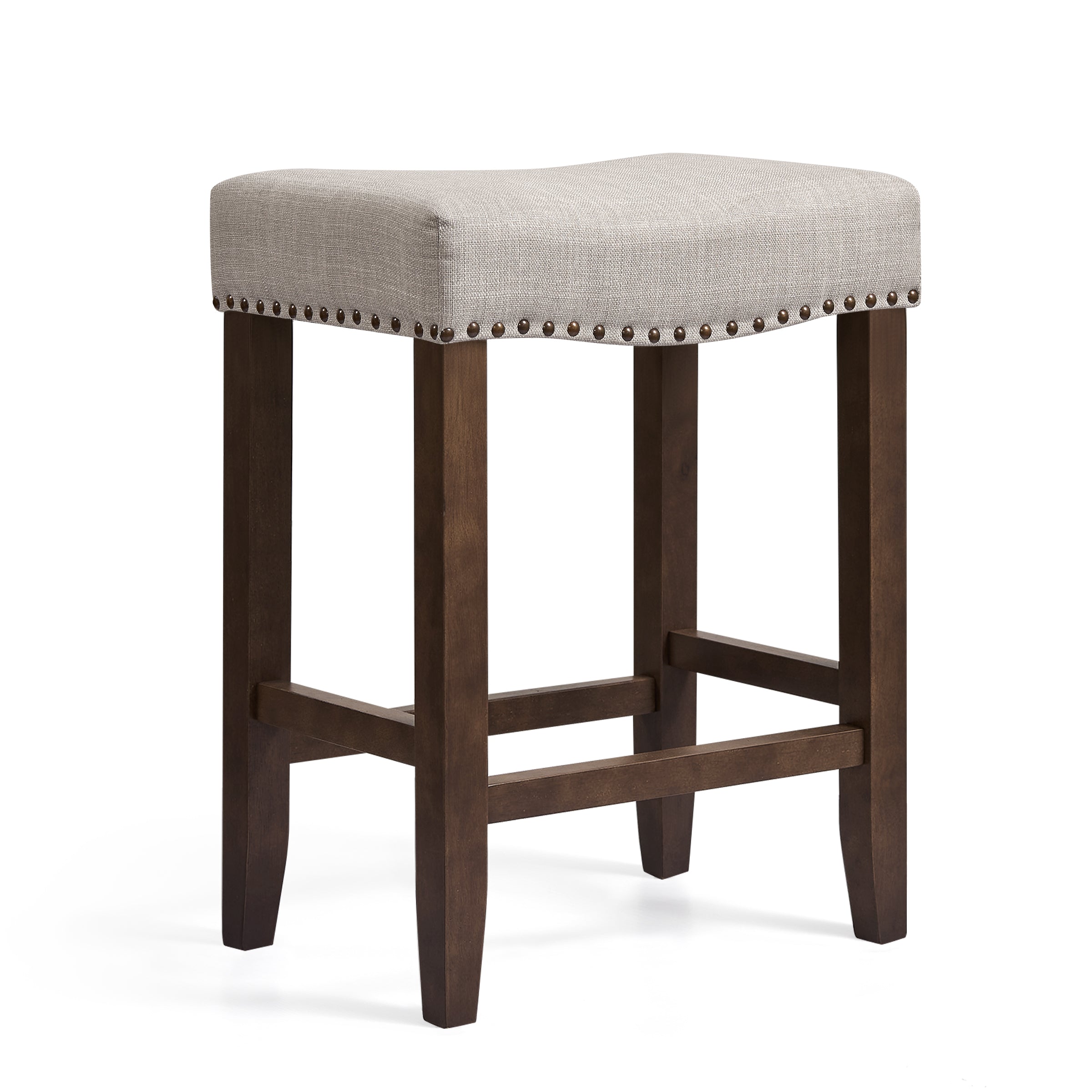 Subrtex Barn Chic Saddle Bar Stool, Set of 1