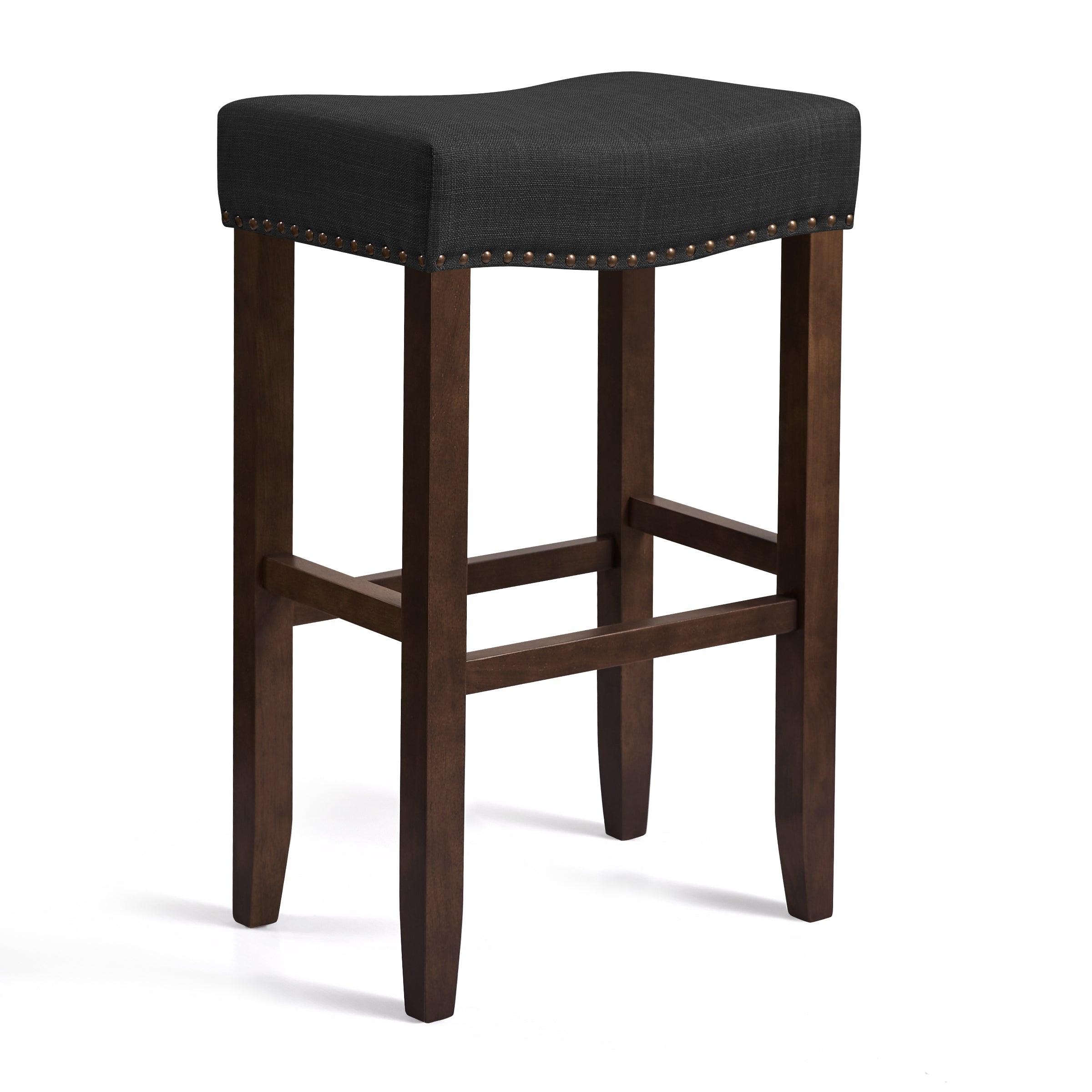 Subrtex Barn Chic Saddle Bar Stool, Set of 1