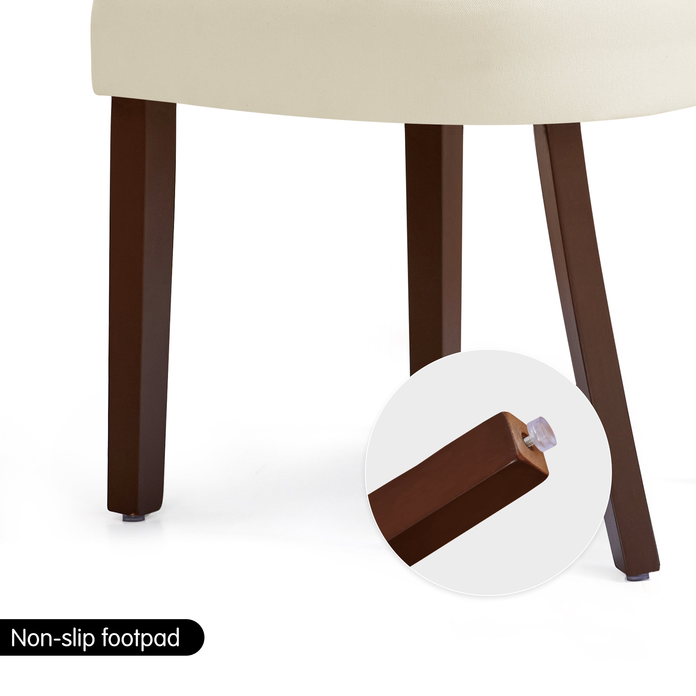 Subrtex Dining Chairs Set of 2, Mid Century Modern Dining Chairs, Kitchen & Dining Room Chairs