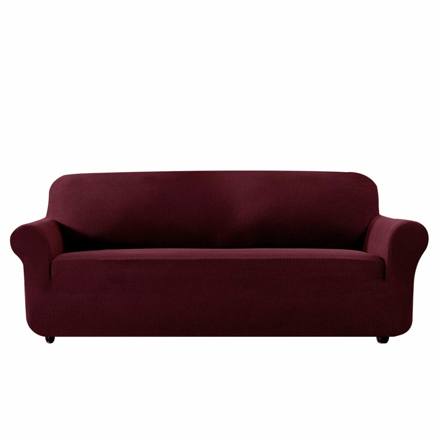 Subrtex 1-Piece Leroy Plaid Stretch Sofa Slipcover