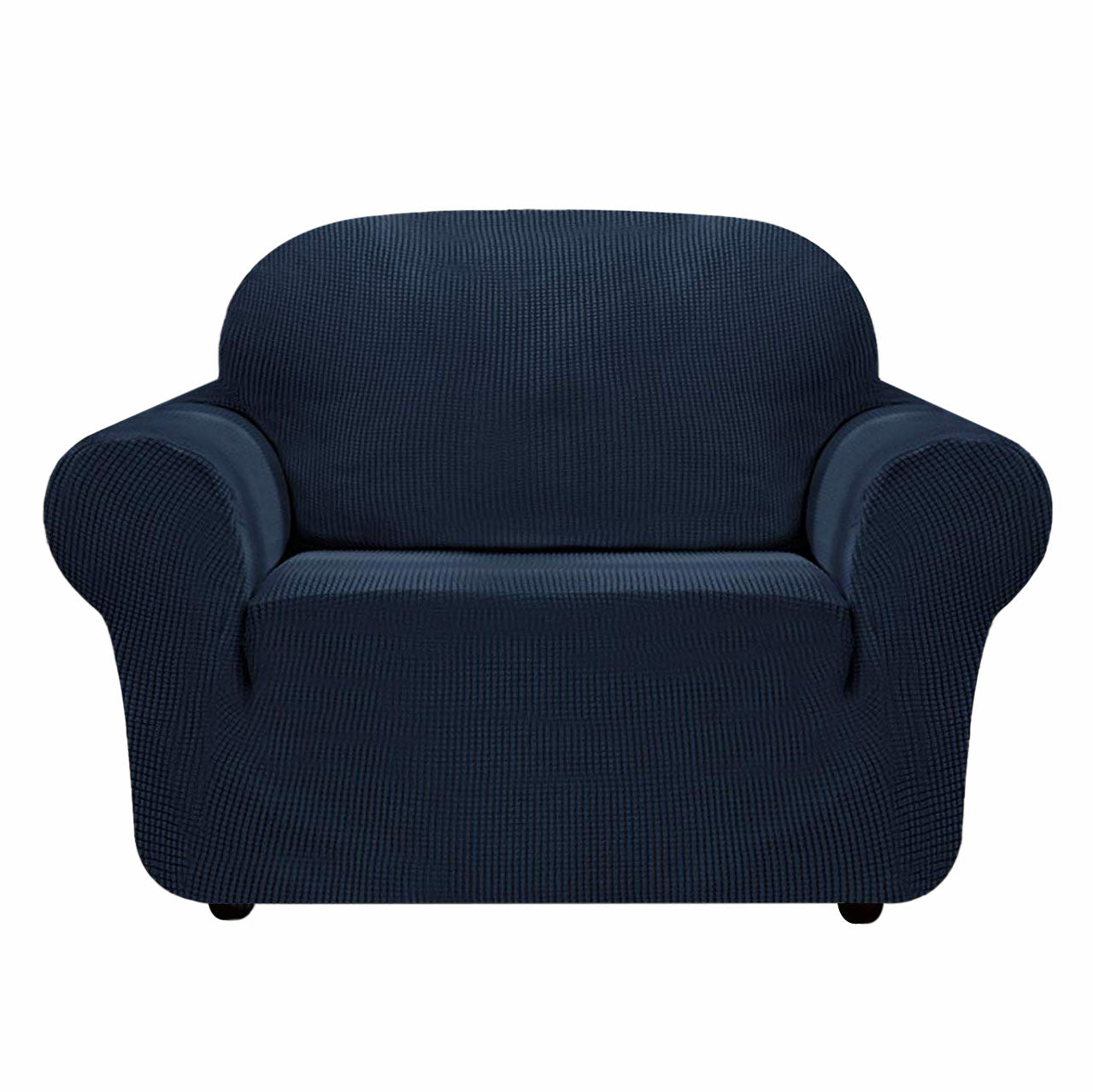 Subrtex 1-Piece Leroy Plaid Stretch Sofa Slipcover