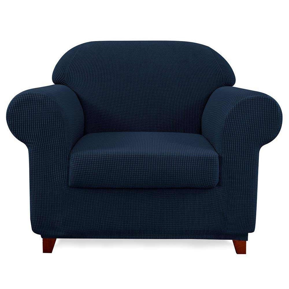 Arnold Plaid Stretch Sofa Slipcover