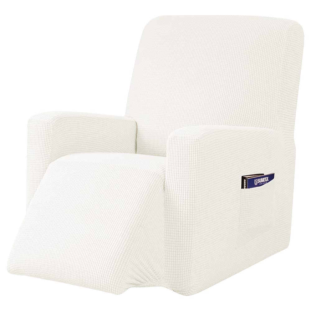 Macauley Plaid Recliner Slipcover With Pockets