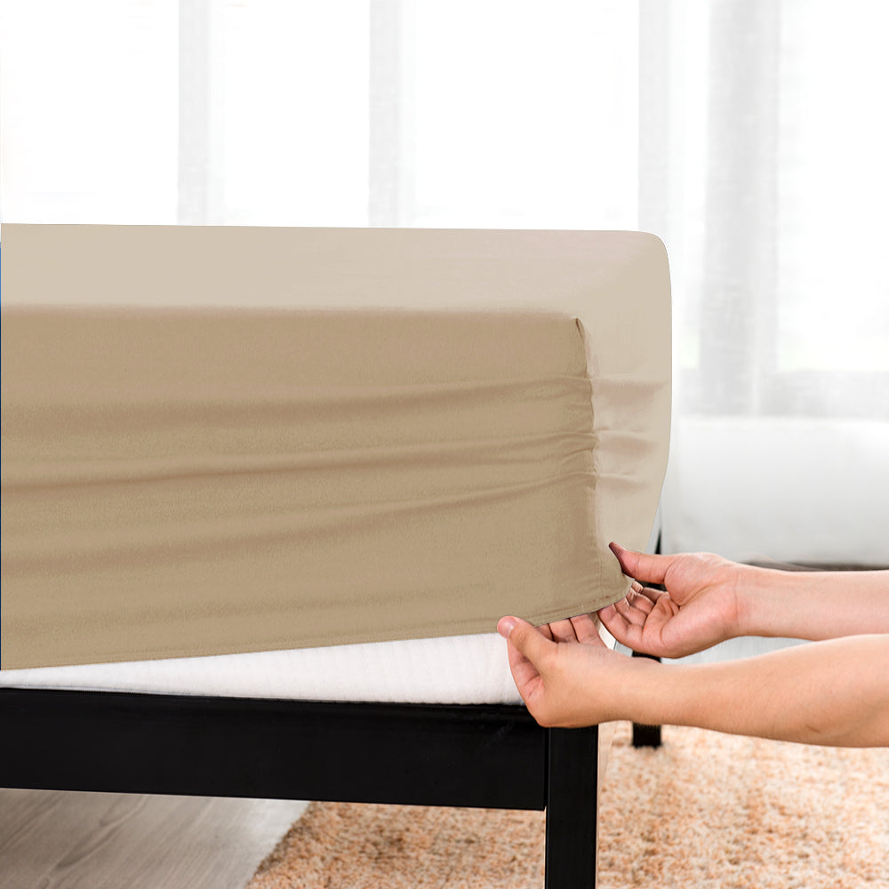 Subrtex Modern Multiple Sizes Bedding Fitted Sheet