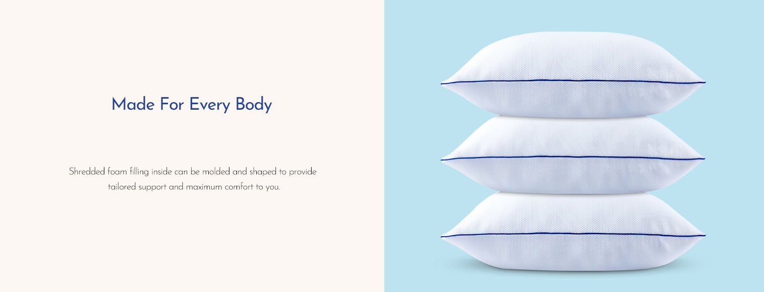 Shredded Memory Foam Pillow - Subrtex® – Subrtex Official