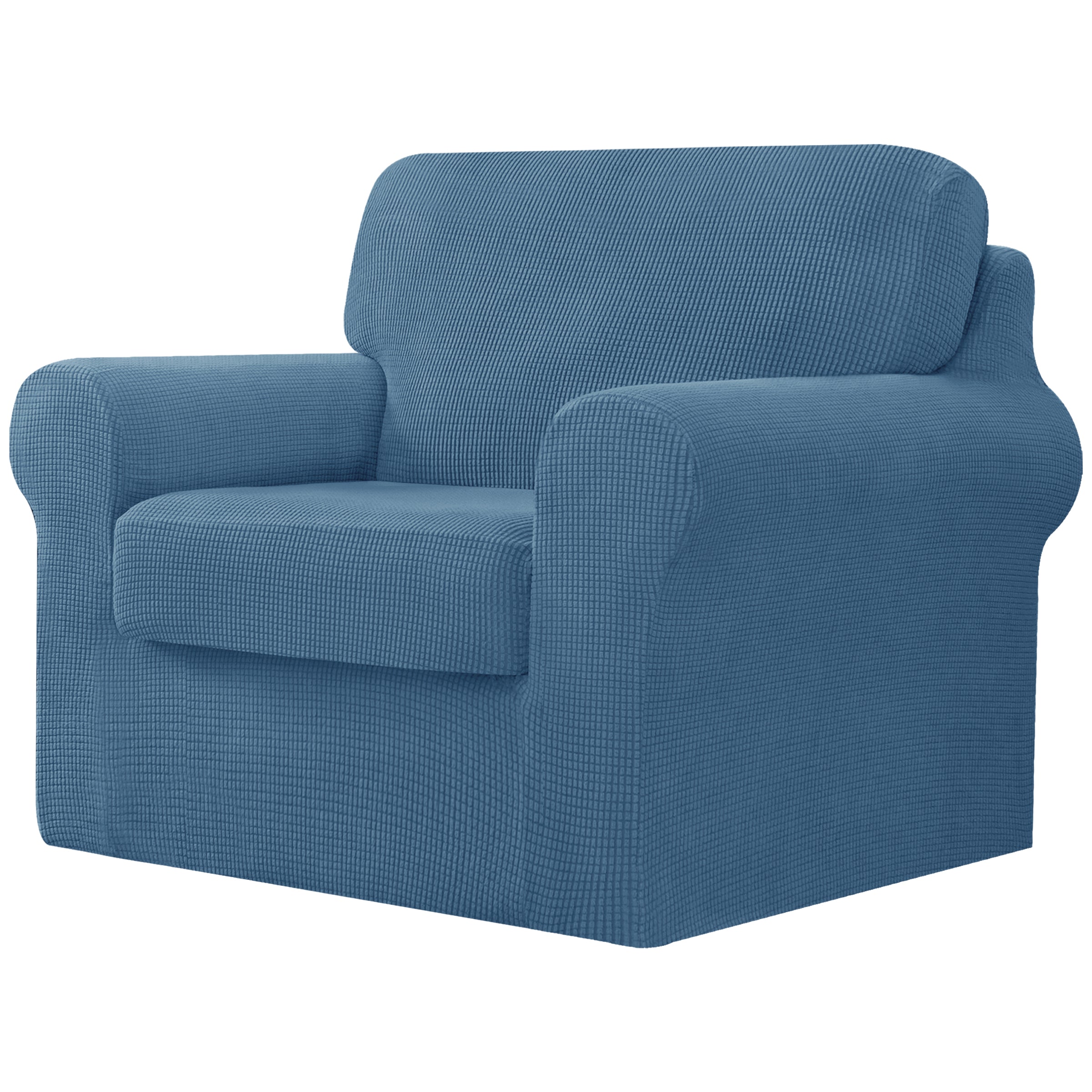 Lunar Multi-PCS Stretch Sofa Slipcover Sets with Backrest Cushion Cover and Seat Cushion Cover