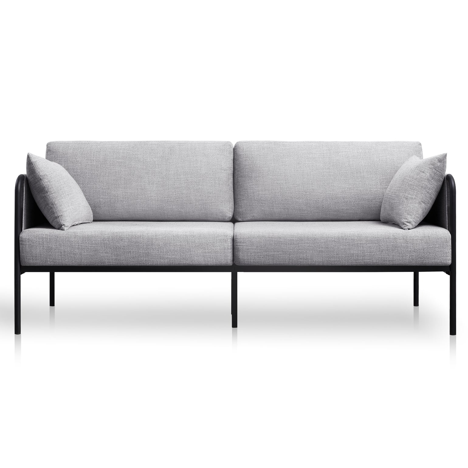 MODA Minimalist Upholstered Arm Sofa