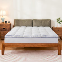 Load image into Gallery viewer, Pillow-Top Mattress Pad Mattress Protector
