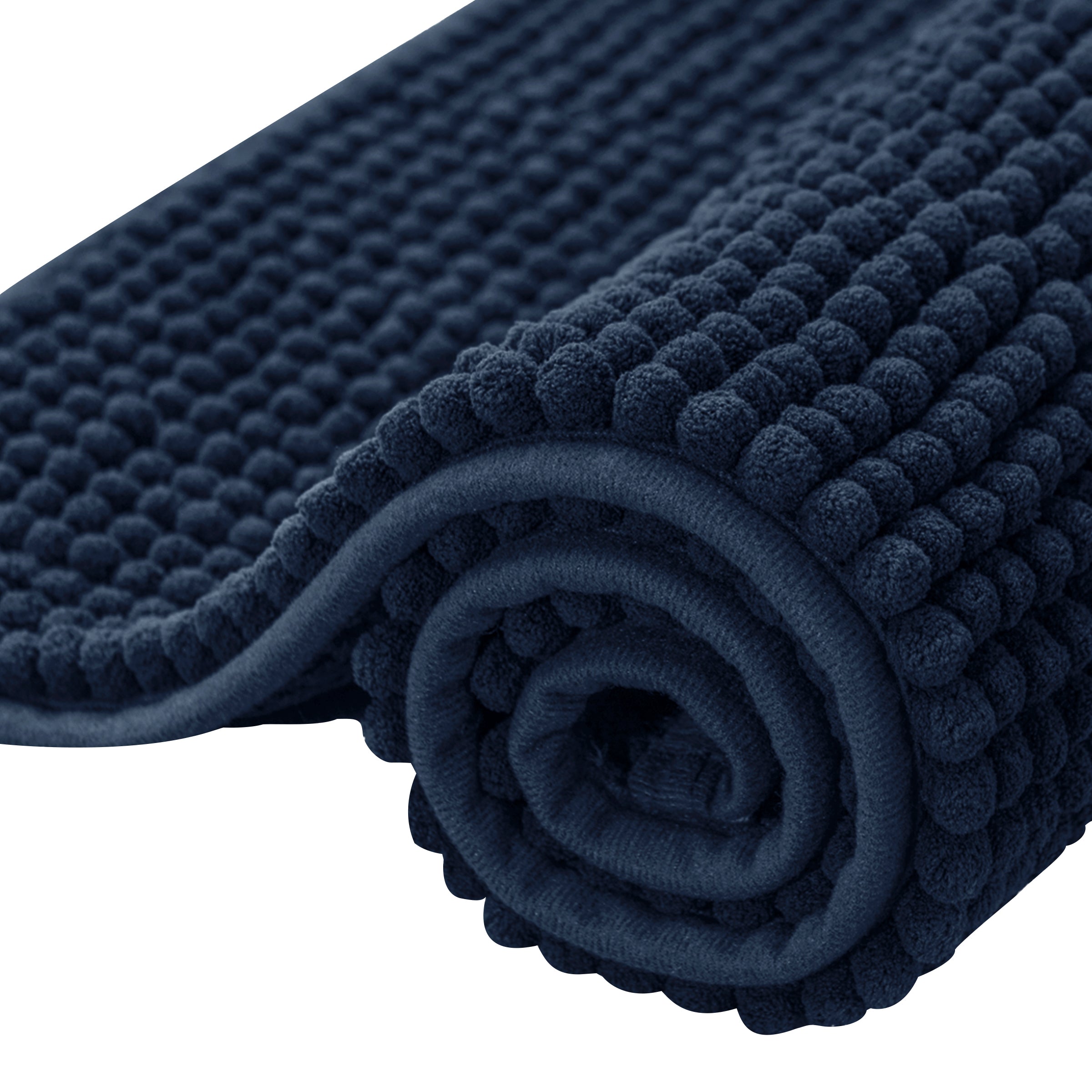 Subrtex Chenille Soft Short Plush Bathroom, Kitchen Rugs