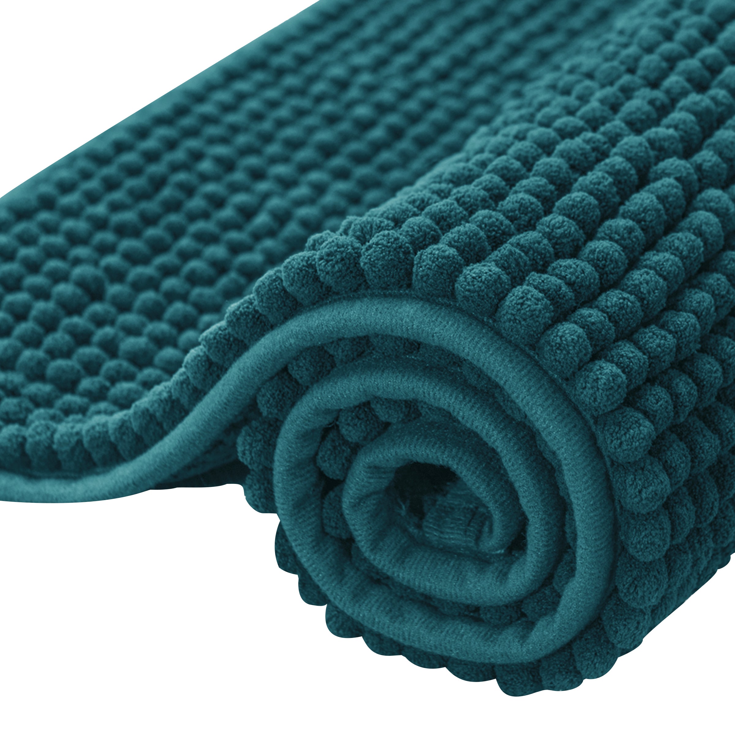 Subrtex Chenille Soft Short Plush Bathroom, Kitchen Rugs