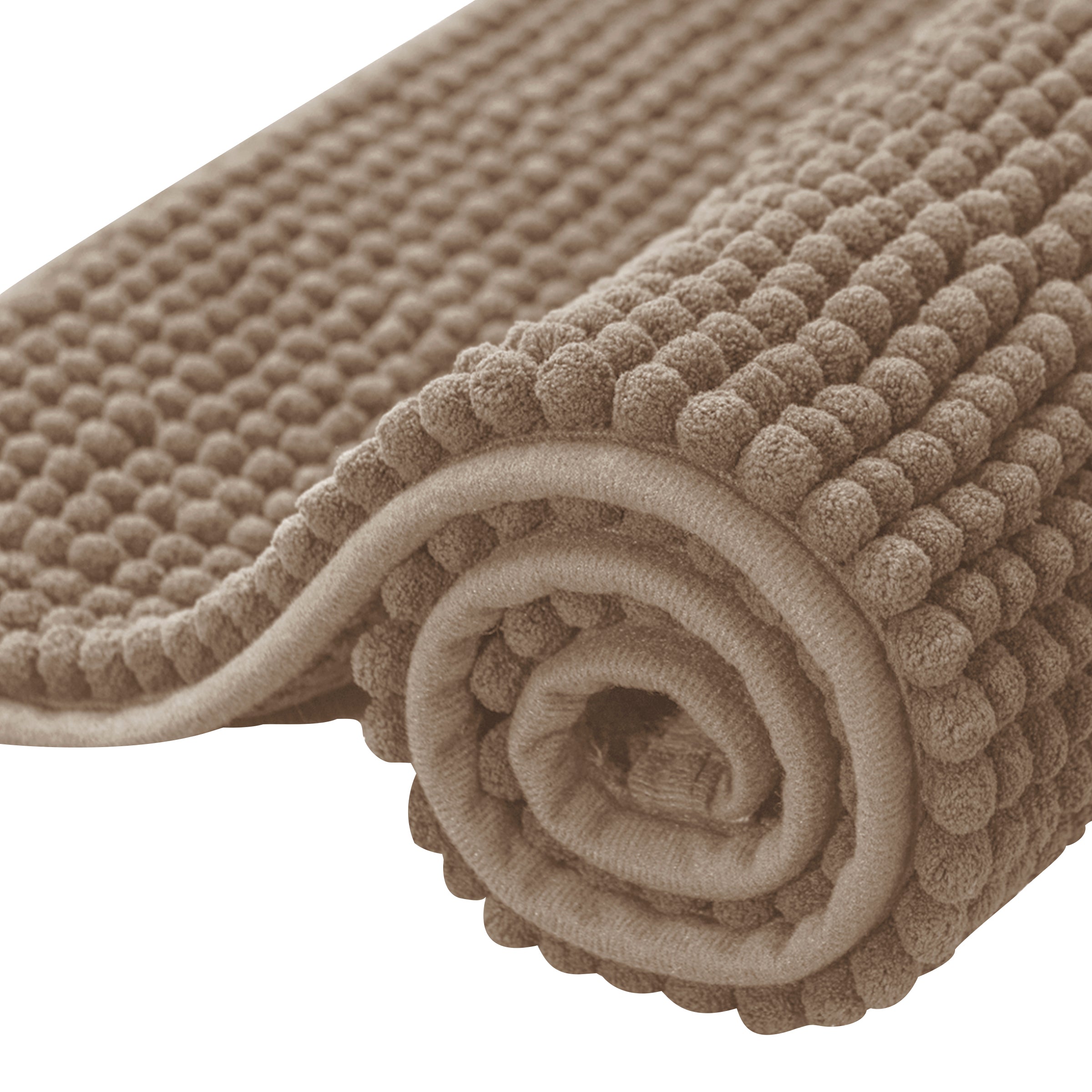 Subrtex Chenille Soft Short Plush Bathroom, Kitchen Rugs