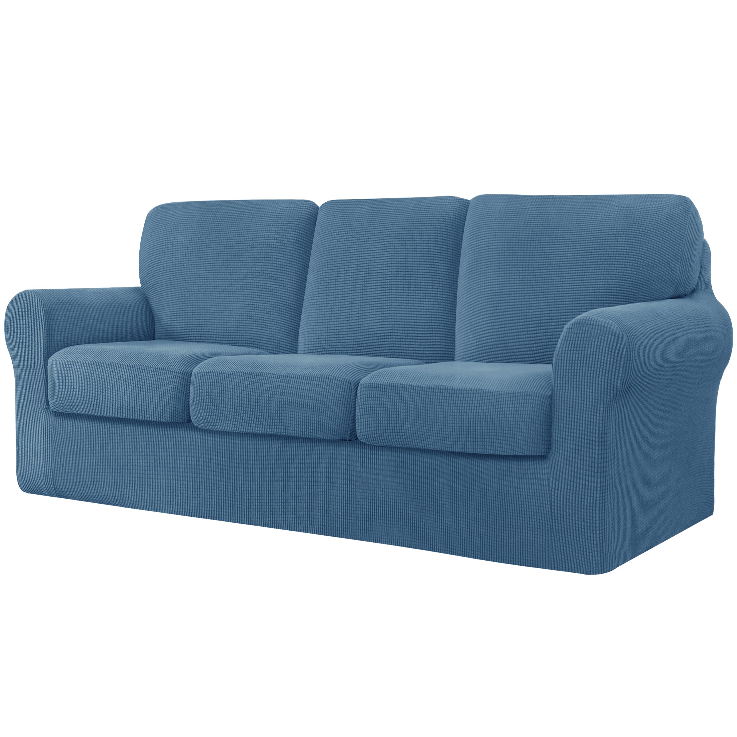 Lunar Multi-PCS Stretch Sofa Slipcover Sets with Backrest Cushion Cover and Seat Cushion Cover