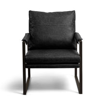 Load image into Gallery viewer, PU Leather Upholstered Accent Armchair
