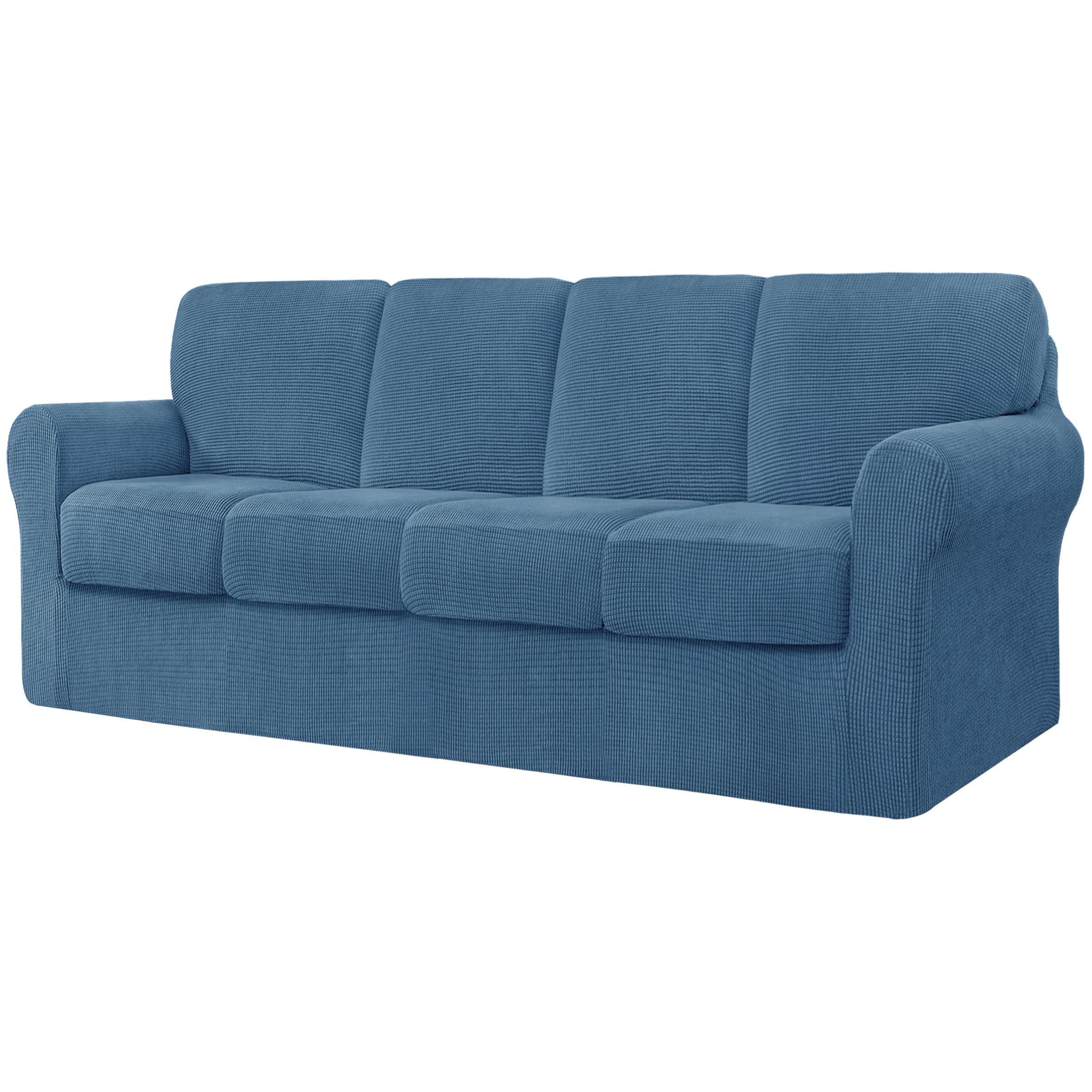 Lunar Multi-PCS Stretch Sofa Slipcover Sets with Backrest Cushion Cover and Seat Cushion Cover