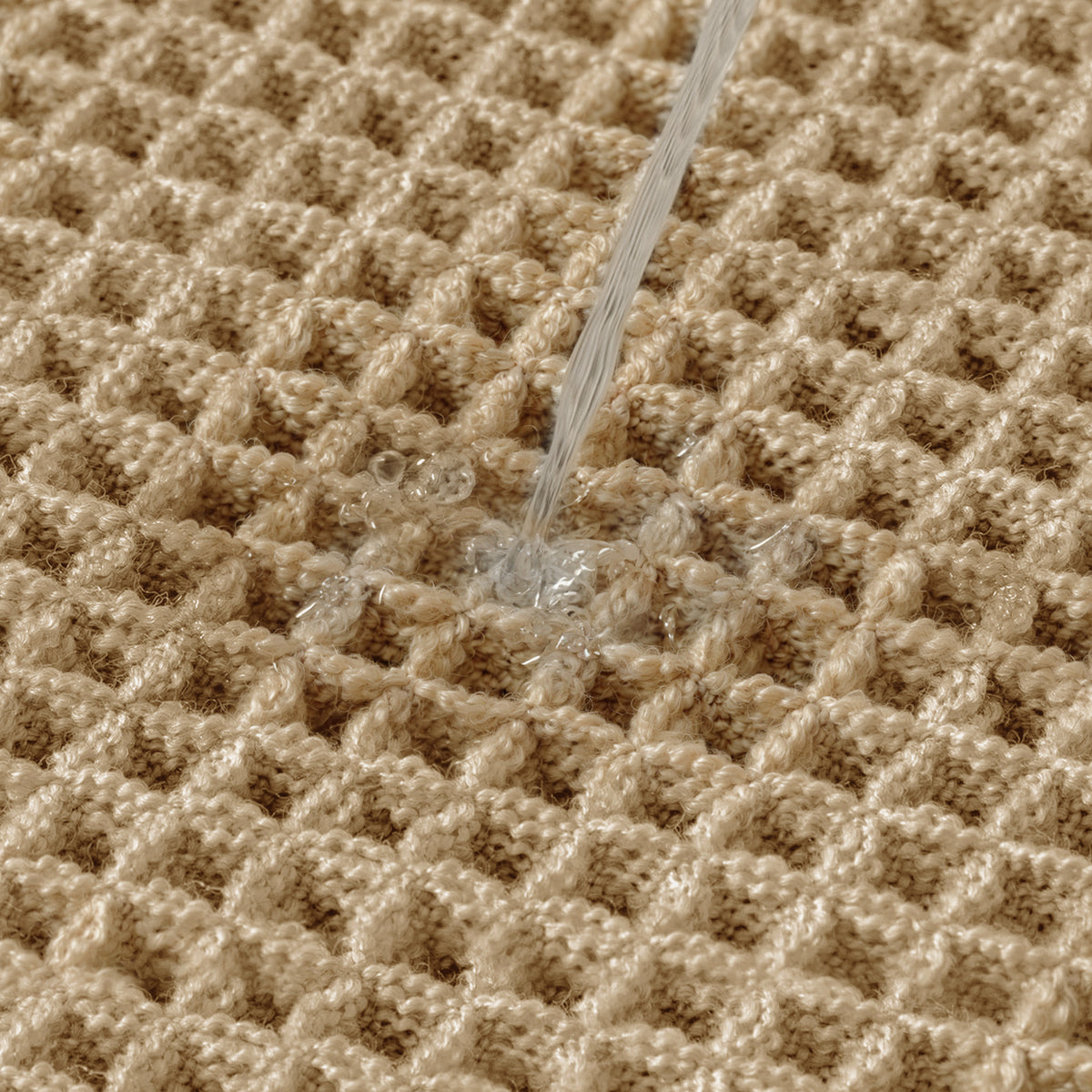 VANTIEA Waffle Style  Bathroom Rugs Super Absorbent Mats Non Slip Rubber Back Bath Rug