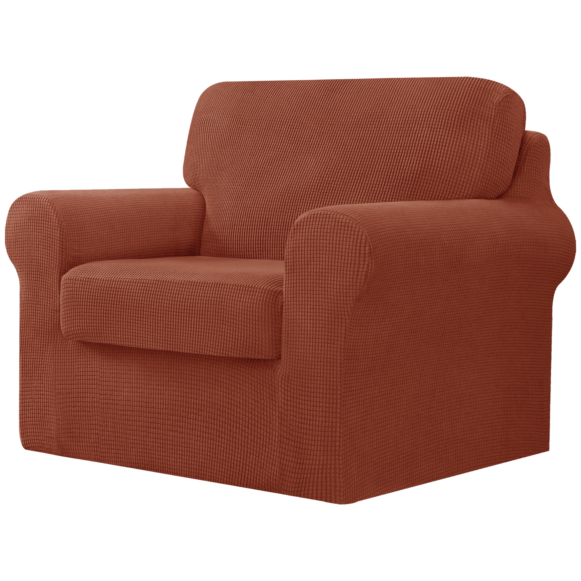 Lunar Multi-PCS Stretch Sofa Slipcover Sets with Backrest Cushion Cover and Seat Cushion Cover