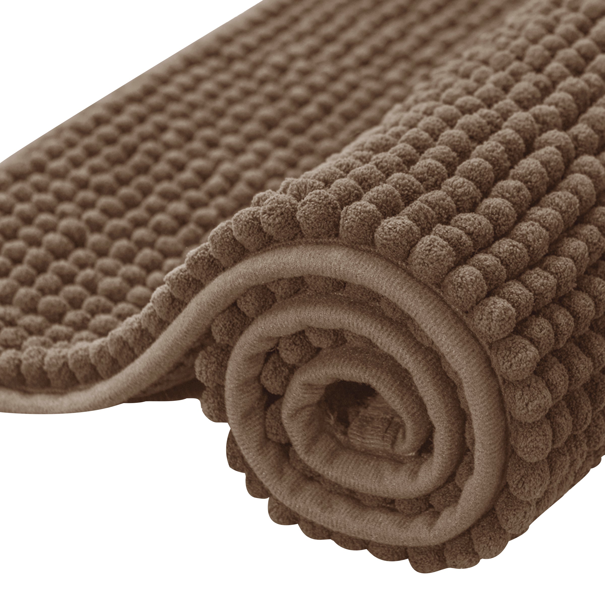 Subrtex Chenille Soft Short Plush Bathroom, Kitchen Rugs