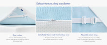 Load image into Gallery viewer, Organic Gel-Infused W/ Premier Rayon Covered Mattress Topper
