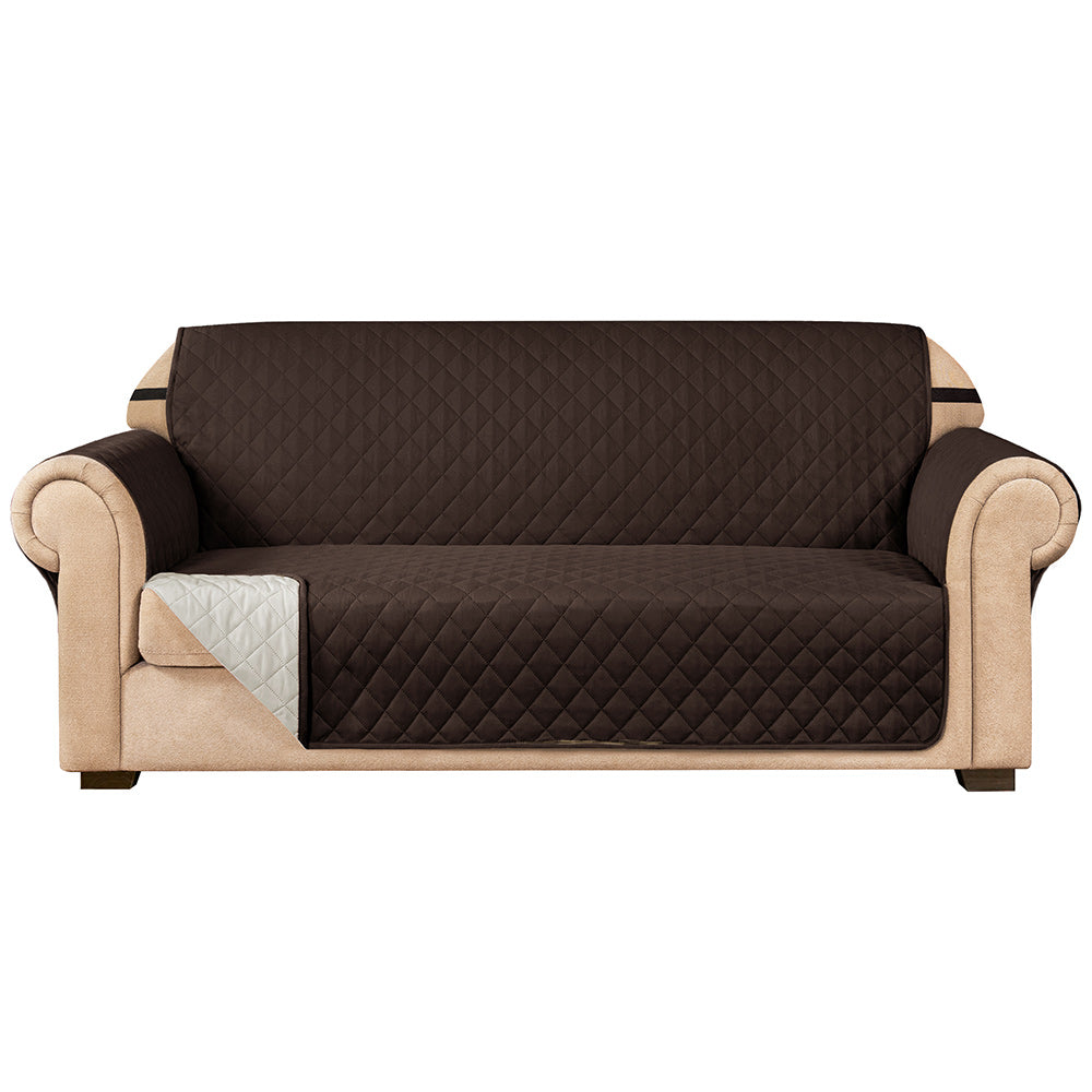 Connor Reversible Sofa Slipcover With Pockets