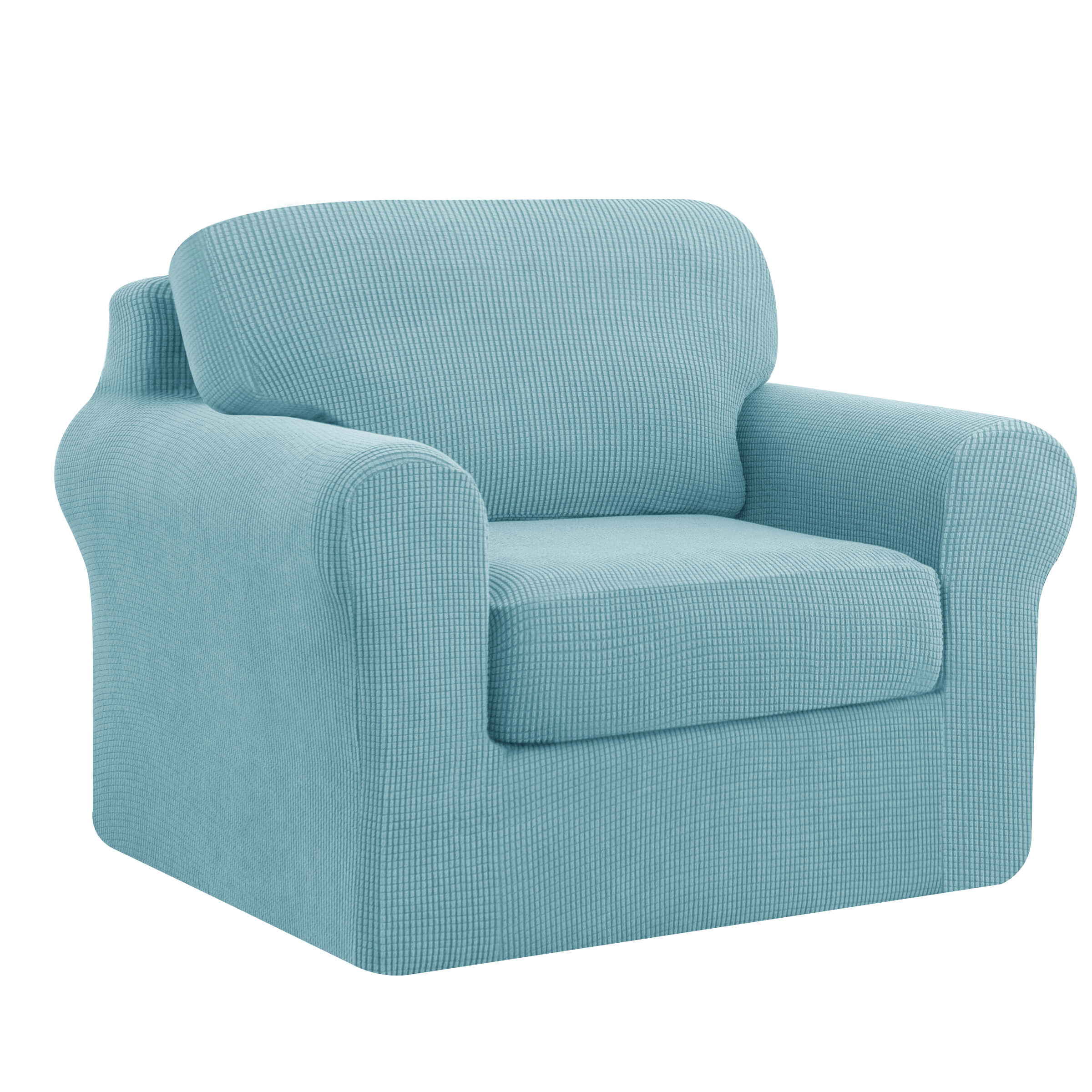 Lunar Multi-PCS Stretch Sofa Slipcover Sets with Backrest Cushion Cover and Seat Cushion Cover