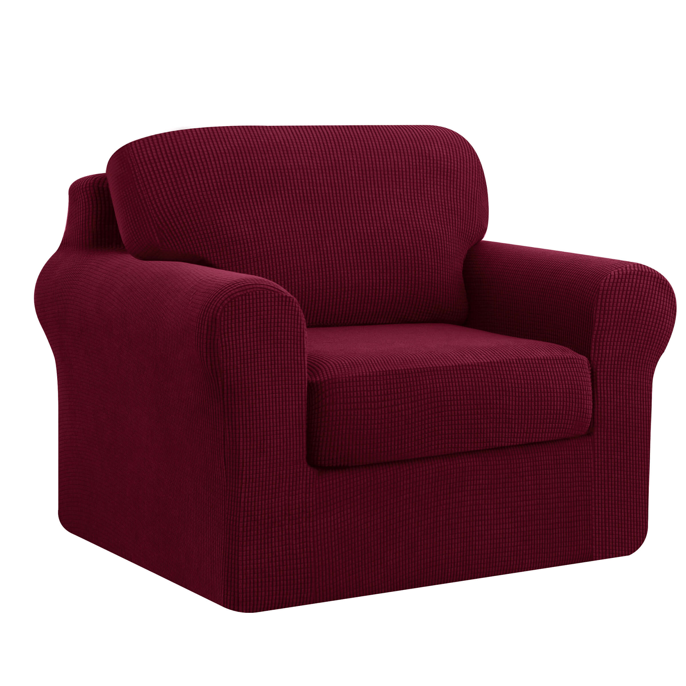 Lunar Multi-PCS Stretch Sofa Slipcover Sets with Backrest Cushion Cover and Seat Cushion Cover