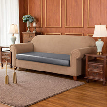 Load image into Gallery viewer, Light Gray Leather / Chair Light Gray Leather / Loveseat Light Gray Leather / Sofa
