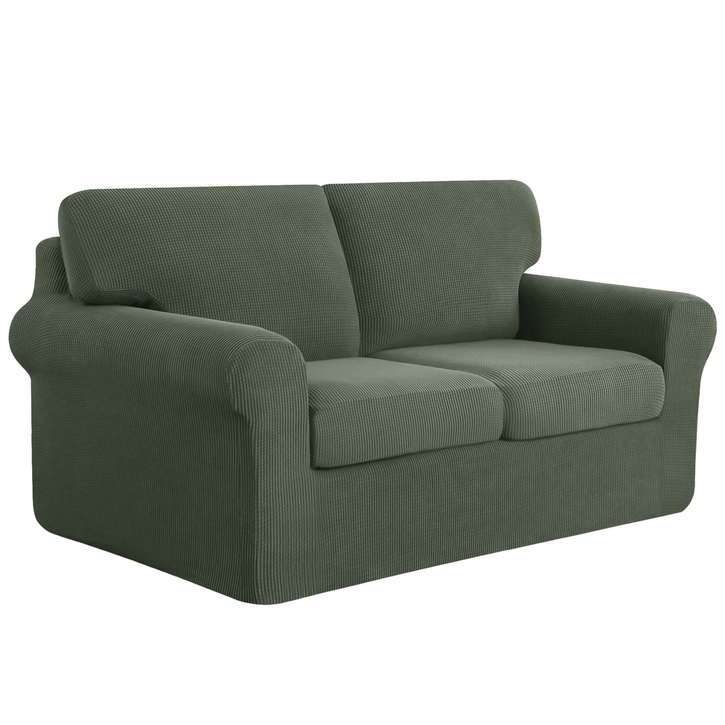 Lunar Multi-PCS Stretch Sofa Slipcover Sets with Backrest Cushion Cover and Seat Cushion Cover