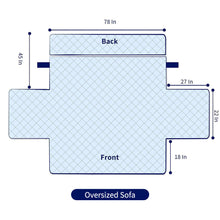 Load image into Gallery viewer, Connor Reversible Sofa Slipcover With Pockets
