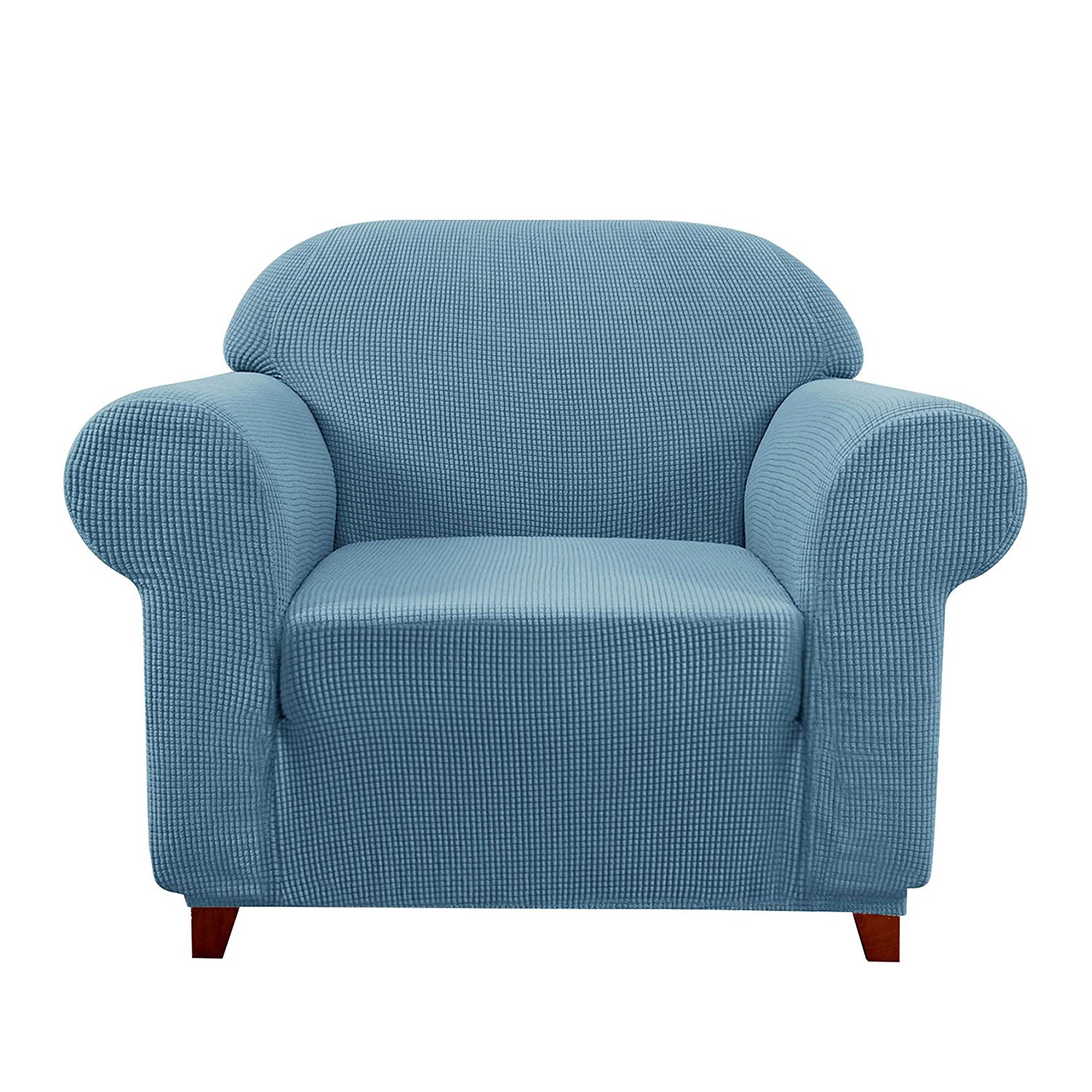 Leroy Plaid Stretch Sofa Slipcover