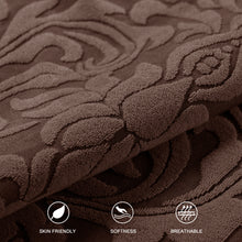 将图片加载到图库查看器，Barry Grayish Jacquard Stretch Sofa Cover
