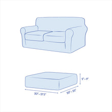 将图片加载到图库查看器，Dorothy Seperated Plaid Sofa Cushion Covers
