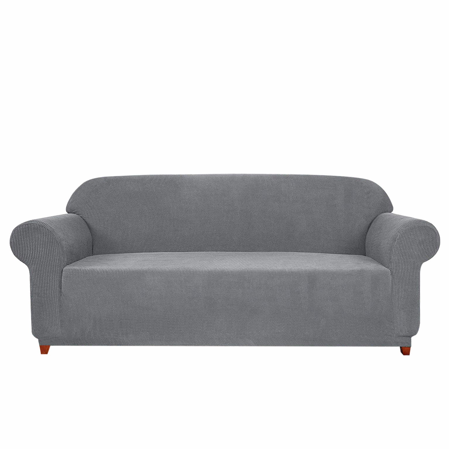 Leroy Plaid Stretch Sofa Slipcover