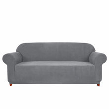 Load image into Gallery viewer, Leroy Plaid Stretch Sofa Slipcover
