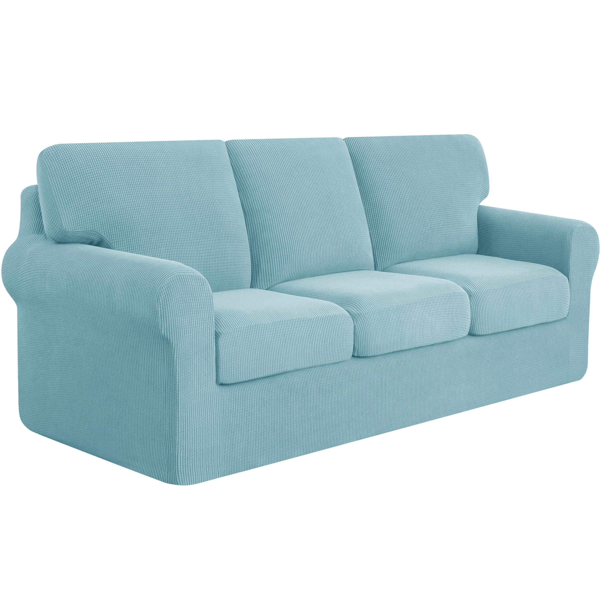 Lunar Multi-PCS Stretch Sofa Slipcover Sets with Backrest Cushion Cover and Seat Cushion Cover