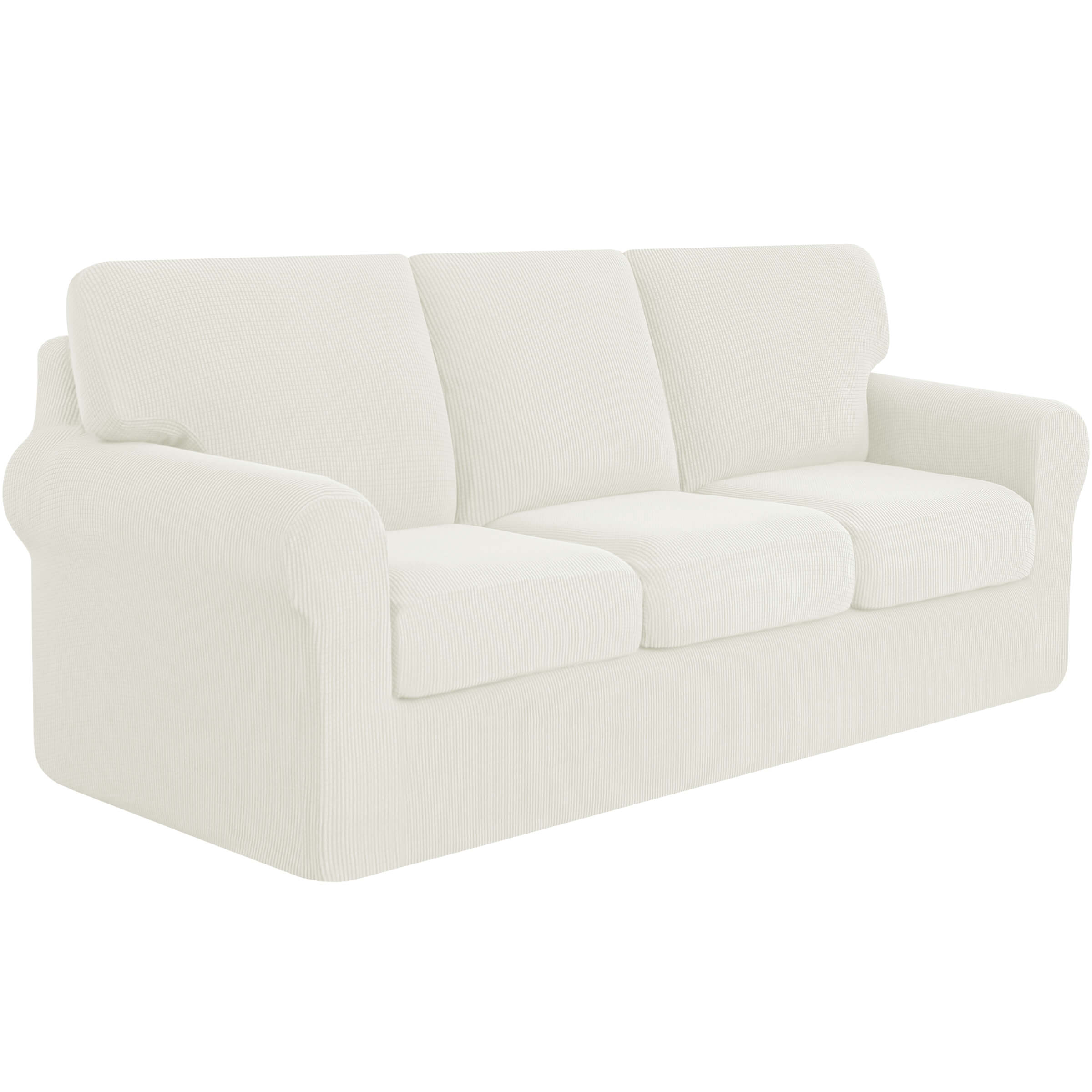 Stretch Sofa Slipcover Sets with Backrest Cushion Cover and Seat Cushion Cover
