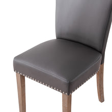 Load image into Gallery viewer, Contemporary Nailhead PU Dining Chairs
