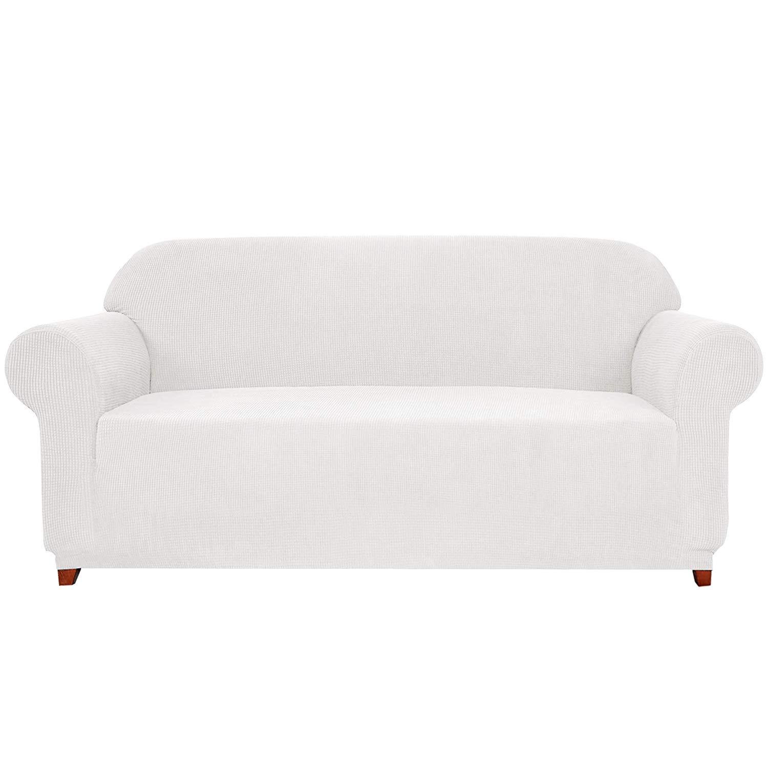 Loveseat / OffWhite Plaid Sofa / OffWhite Plaid X-Large / OffWhite Plaid