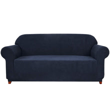 Load image into Gallery viewer, Loveseat / Navy Plaid Sofa / Navy Plaid X-Large / Navy Plaid
