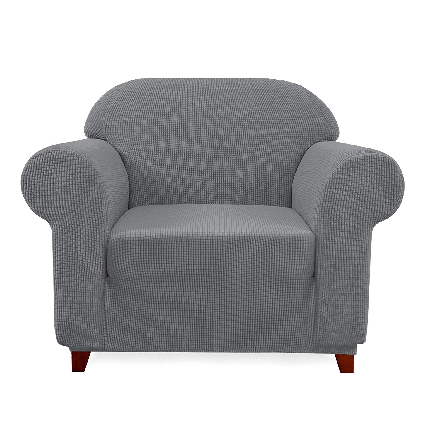 Chair / Light Gray Plaid
