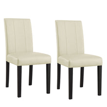 Load image into Gallery viewer, Modern Upholstered PU Leather Dining Chairs
