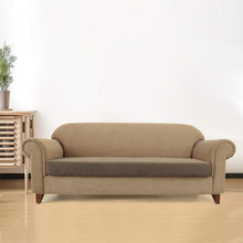 将图片加载到图库查看器，Loveseat / Sand Plaid Sofa / Sand Plaid
