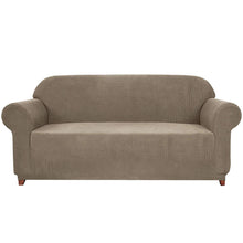 Load image into Gallery viewer, Loveseat / Sand Plaid Sofa / Sand Plaid X-Large / Sand Plaid
